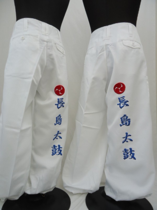 祭り装束 尼崎住吉神社 ニッカ刺繍2本 | 特攻服刺繍のきてやこうて屋 